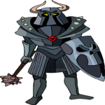 Warrior Knight with Mace
