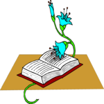 Book & Flower