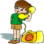 Boy on Phone