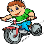 Boy on Bicycle 6