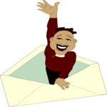 Man in Envelope