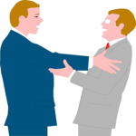 Businessmen Laughing