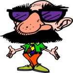 Man with Big Head
