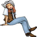 Girl Sitting 5