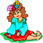Girl Sitting 7