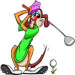 Golfer - Dog 1