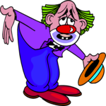 Clown Bowing