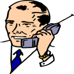 Businessman on Cellular 2