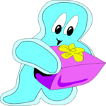 Holding Gift