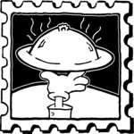 Covered Dish Stamp