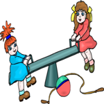 Girls on See Saw