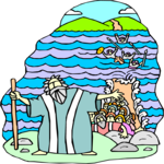 Moses Crossing Red Sea 2