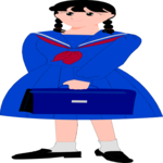 Girl Holding Bag