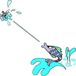 Fish Spitting at Fly