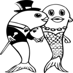 Fish in Formal Dress