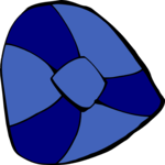 Striped Circle Flat