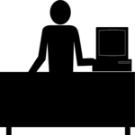 At Computer 1