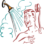 Showering 3