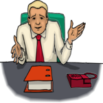 Man at Desk 2