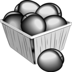 Peaches in Basket
