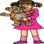 Girl with Teddy 4