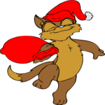 Santa - Cat