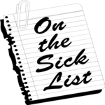 On the Sick List