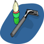 Razor & Shaving Brush 1