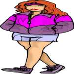 Girl Walking 5
