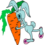 Rabbit with Carrot 9