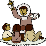 Eskimo Telling Story