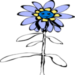 Happy Flower Stem