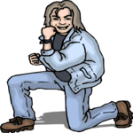 Boy Kneeling