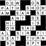 Crossword Puzzle - Done