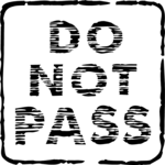 Do Not Pass