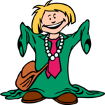 Girl Playing Dress-Up 1
