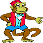 Monkey in Suit