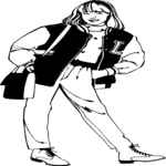 Girl in Jacket 1
