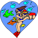 Scuba Divers - Couple