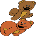 Teddy Bears Playing
