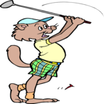 Golfer - Cat