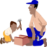 Child Hammering