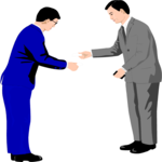Exchanging Business Cards