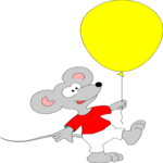 Mouse with Balloon