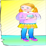 Girl with Cup