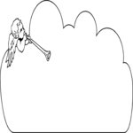 Angel & Cloud Frame