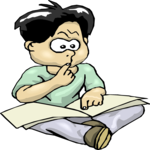 Boy Reading 13