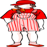 Girl in Overalls 2