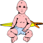 Baby & Sword