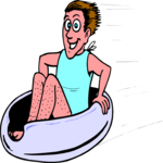 Patient Riding Bedpan